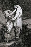 Out hunting for teeth Francisco de goya y Lucientes